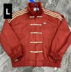 adidas アディダス 中国限定 蛇年 トラックジャケット　レッド Adidas XXLサイズ 中国限定 巳年チャイナトラックジャケット