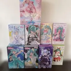 初音ミク フィギュア 9点セット 未開封