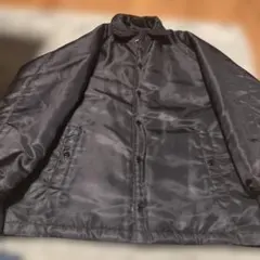 ブラック ナイロンジャケット