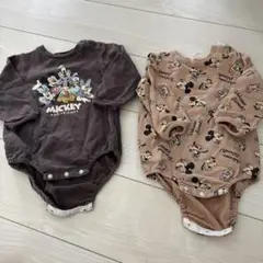 ミッキーロンパース2点セット