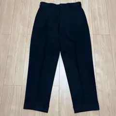 UNIQLO 유니클로 와이드 피트 테이퍼드 팬츠 블랙 사이즈 76