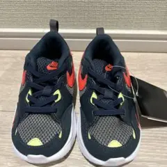 新品未使用　NIKE ナイキエアマックス　14cm ネイビーオレンジスニーカー
