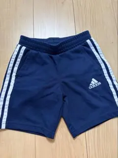 adidas ネイビー ハーフパンツ 120サイズ