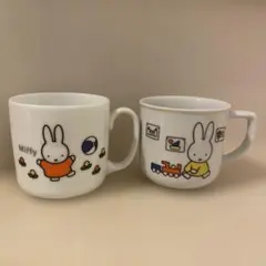 平成レトロなミッフィマグカップ２個セット