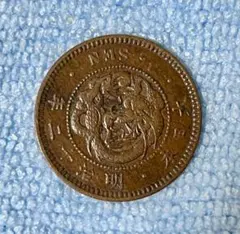 日本古貨幣 竜1銭銅貨 明治14年 普通四・大四 2枚セット - メルカリ
