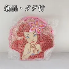 ディズニー　レトロ　アリエル　パスケース　定期入れ　スパンコール