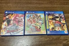 PS4 ワンピース バーニングブラッド&アンリミテッドワールドR&海賊無双3
