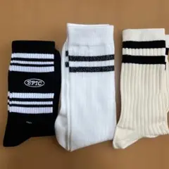 EPIC ストライプソックス 3足セット