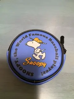 スヌーピー丸型ポーチ
