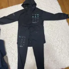 UNDER ARMOUR ジャージ上下セット ブラック
