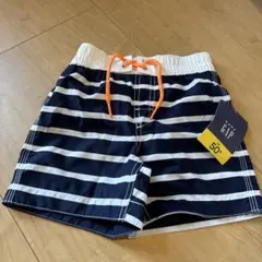 GAP ベビー水着 ネイビーとホワイトストライプ