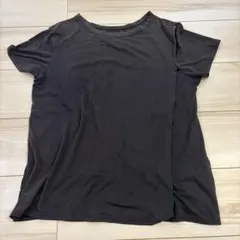 授乳服 ブラック　シンプル　マタニティMサイズ