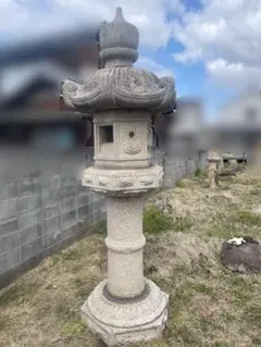 巨大　奥の院型　六角石灯篭　石の燈籠（とうろう） m71440378009_1.jpg?1741383757