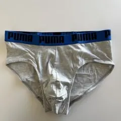 PUMA プーマ　メンズビキニ　L(M) グレー　ビキニブリーフ　男性ブリーフ