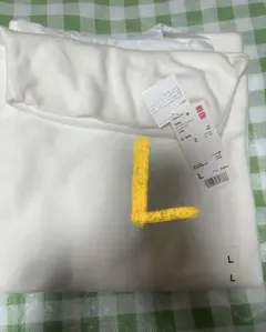 ユニクロ ヒートテック フリースハイネックT ホワイトLサイズ WOMAN