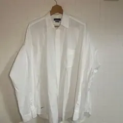 NAUTICA too big shirt ホワイト