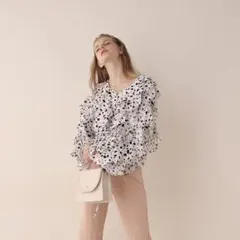 seemi by nice claup フリルラッフルブラウスのサムネイル