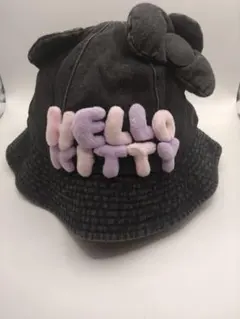 ANAP KIDS アナップキッズ バケットハット ブラック リボン⑦