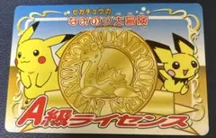 ポケモンカード ピカチュウのなみのり大冒険 A級ライセンス認定証 正規品 ピカチュウのなみのり大冒険 A級ライセンス認定証 - メルカリ