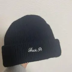 HUF ブラックニット帽