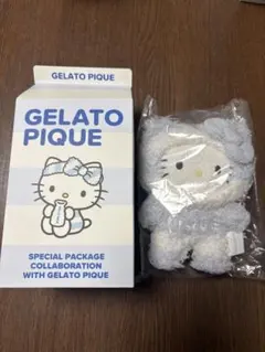 サンリオハウス　GELATO PIQUE ハローキティ ぬいぐるみ　水色