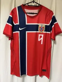 b*】様 ノルウェー代表 ハーランド ユニフォーム 9番 KAMO Lサイズ 正