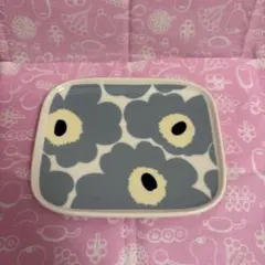 marimekko Unikko プレート 長方形　ブルーのサムネイル