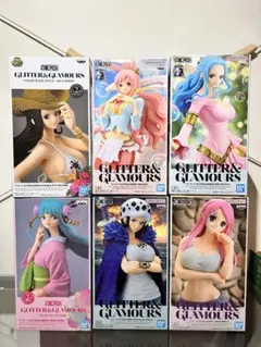 ワンピース GLITTER&GLAMOURS フィギュア 6体セット まとめ売り