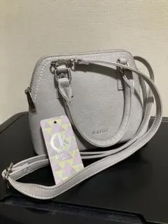 D.KELLY グレー ハンドバッグ