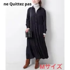 2026年最新】ne Quittez pas カラー：ネイビー系 レディース 長袖・七
