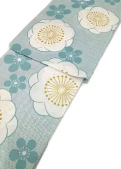 レディース 浴衣 朝顔/グレー 0NT-28 お仕立上がり ゆかた yukata