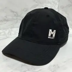 y100519 ミレー　キャップ　　ブラック　登山　トレッカー　M
