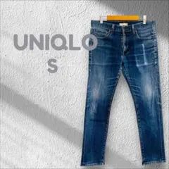 ユニクロ UNIQLO スキニーデニム Gパン ストレッチ ブルー 美品