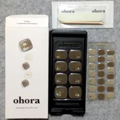 ohora オホーラ ジェルネイルシール フット ペディ 未使用