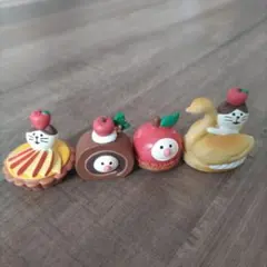 コンコンブル　文鳥スイーツ　ココアロール　りんごケーキ　猫とタルト　クリスマス