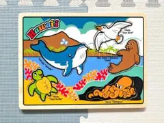 ハワイ 木製型はめパズル