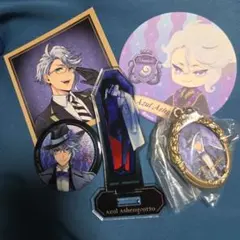 ツイステ 缶バッジ アズール