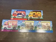 あつまれどうぶつの森　サンリオamiiboカード　5枚