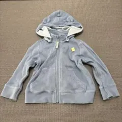 グリーンレーベルリラクシング　水色　パーカー　85