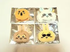 【非売品】ちいかわ観光　ウサギ　ナガノ展　もぐコロ　モモンガ　ぬいぐるみバッジ