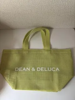DEAN & DELUCA メッシュトートバッグ S ライムグリーン