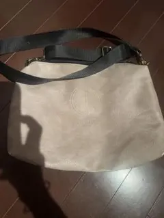 ショルダーバッグ ベージュ