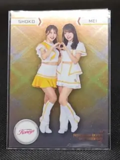 SHOKO ＆ MEI ホークス ハニーズ BBM2025 チアリーダーカード