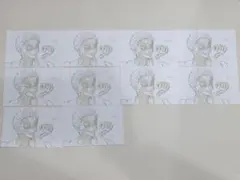 猗窩座 ポストカード