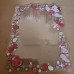 m*y様 サンリオ　エンジョイアイドルシリーズ硬質フォトケース　ハローキティ