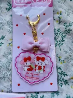 パーツクラブ　キティ　リボンハート ハローキティ リボン ミニヘアクリップ レッド Hello Kitty bow mini