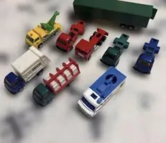 ミニカー 働く車 9台セット まとめ売り