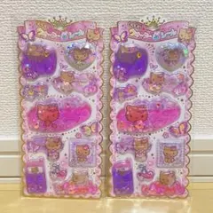 《サンリオ/ハローキティ》キラキラ ウォーター in シール 日焼けキティ　2個