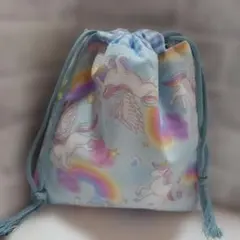 ユニコーン柄　コップ袋