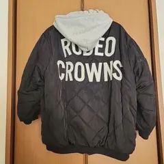 RODEO CROWNS キルティング フード付き ブルゾン